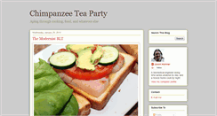 Desktop Screenshot of chimpanzeeteaparty.com